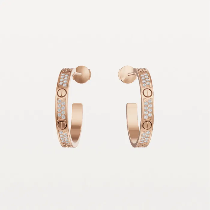 CARTIER INSPIRED LOVE EARRINGS