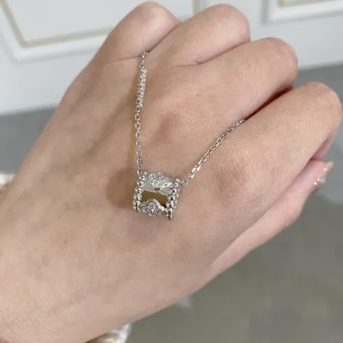 Van Cleef Inspired Perlee Clover Necklace