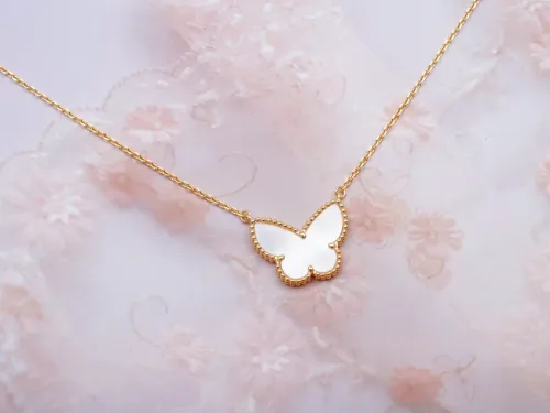 Van Cleef Inspired Lucky Alhambra butterfly pendant