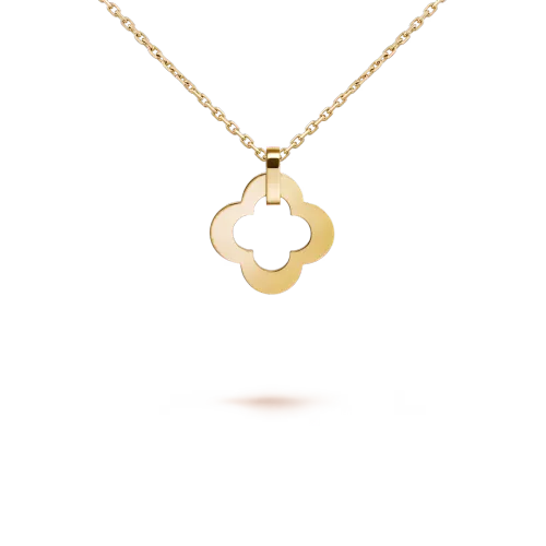Van Cleef Inspired Byzantine Alhambra Necklace