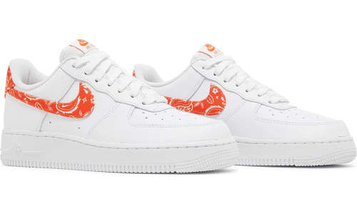 Air Force 1 Low  Rush Orange Paisley“