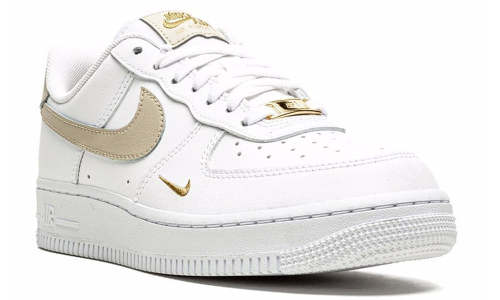 Nike Air force 1  07 ESS White Gold 