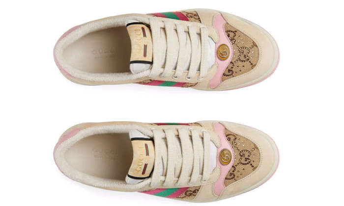 Gucci crystal-embellished GG Screener sneakers