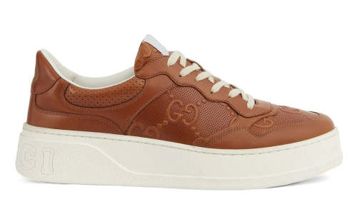 GUCCI  logo-embossed sneakers