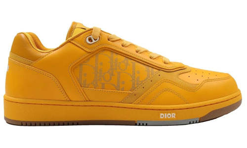 Dior World Tour B27 Low-Top Sneaker  Yellow 