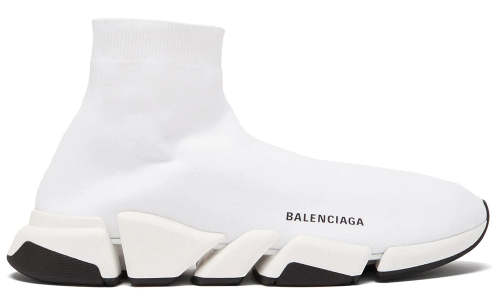 BALENCIAGA SPEED 2.0 LT WHITE & BLACK