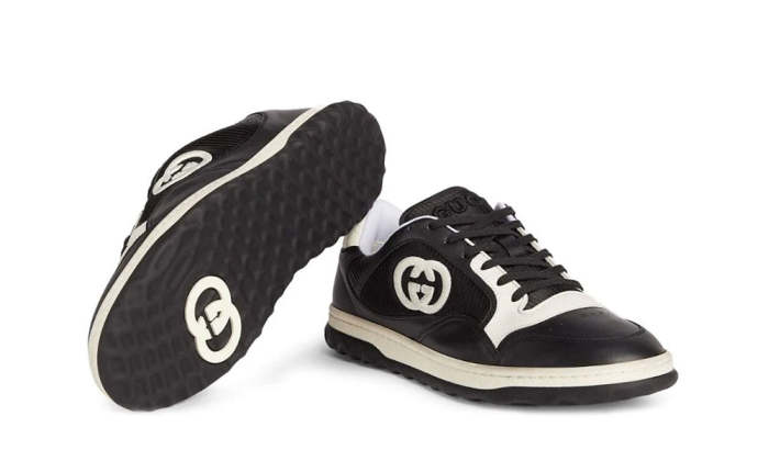 Gucci Mac80 Low-Top Sneakers  Black 