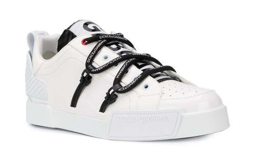 Dolce & Gabbana Portofino Logo-Embossed Sneakers