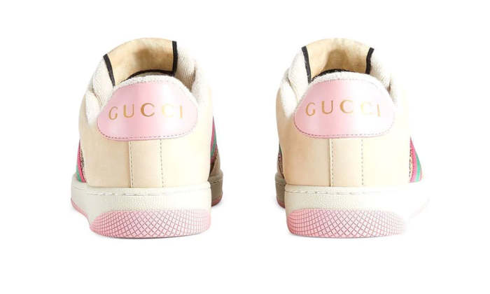 Gucci crystal-embellished GG Screener sneakers