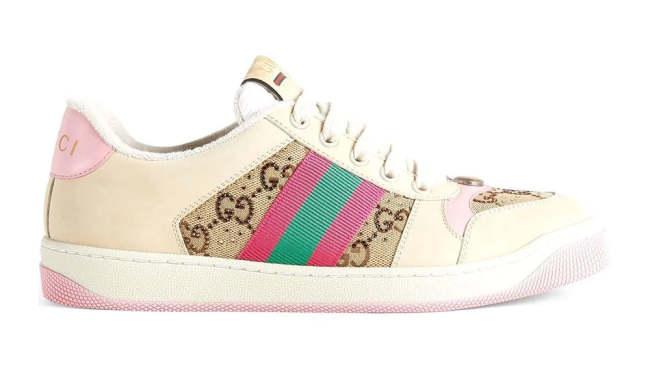 Gucci crystal-embellished GG Screener sneakers