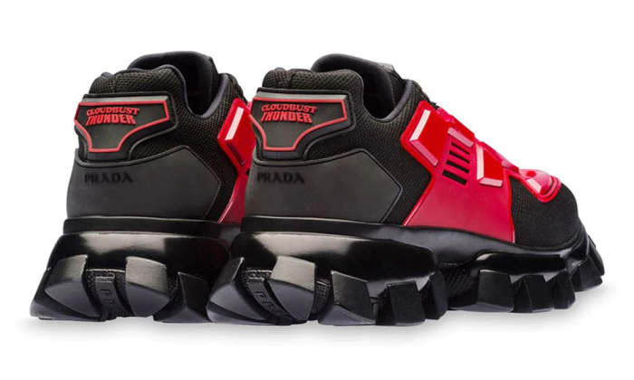 Prada Cloudbust Thunder  Red  Sneakers