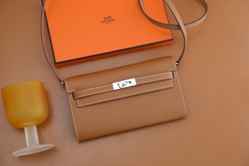 H(Authentic Quality)Replica ermes Kelly To Go Epsom Handmade Bag In Gold