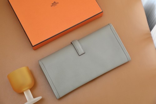 (Authentic Quality)Replica Hermes Jige Elan 29 Clutch Swift Handmade Bag In Gris Asphalte