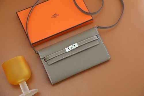 (Authentic Quality)Replica Hermes Kelly To Go Mysore Handmade Bag In Etoupe