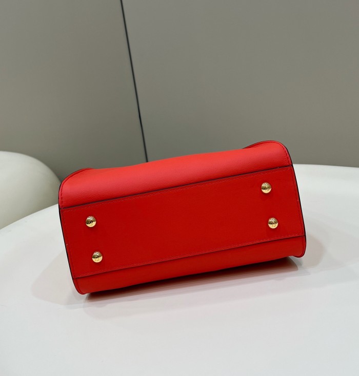 (Authentic Quality)Replica Fendi Peekaboo 23 Smooth Baby Calf In Red