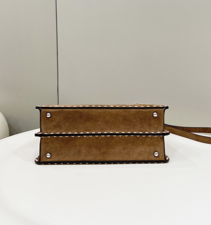 (Authentic Quality)Replica Fendi Peekaboo 33 Chammy In Brown