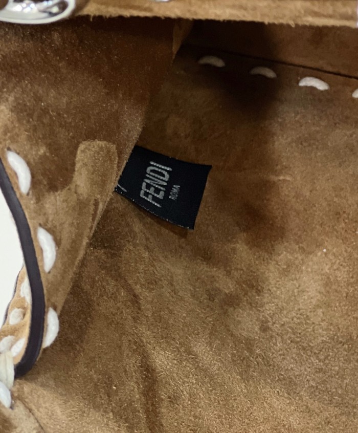 (Authentic Quality)Replica Fendi Peekaboo 33 Chammy In Brown