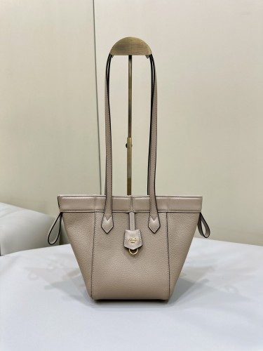 (Authentic Quality)Replica Fendi Tote Bag 15 Origami Caviar Calf In Beige