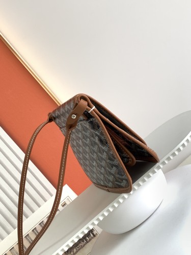 (Authentic Quality)Replica Goyard PLUMETPMLTY50CL50P Portefeuille Plumet Pocket Wallet Black& Brown