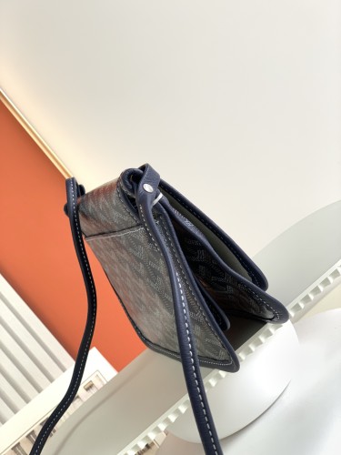 (Authentic Quality)Replica Goyard PLUMETPMLTY50CL50P Portefeuille Plumet Pocket Wallet Navy Blue