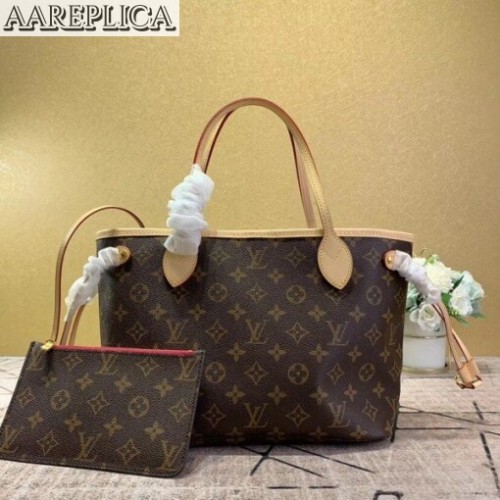 Replica Louis Vuitton Neverfull PM Monogram Canvas M41245 BLV293