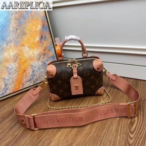 Replica Louis Vuitton Petite Malle Souple Bag Monogram M45531 BLV332