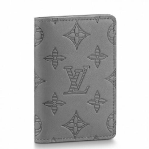 Replica Louis Vuitton Pocket Organizer Monogram Shadow Leather M81382