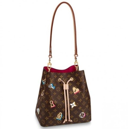 Replica Louis Vuitton Neonoe Bag Monogram Flowers M44369 BLV324