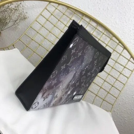 Replica Louis Vuitton Pochette Voyage MM Monogram Galaxy M44448 BLV889