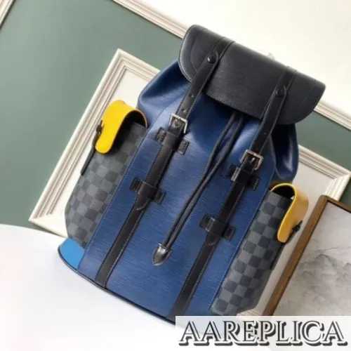 Replica LV M55111 Louis Vuitton Christopher Backpack PM