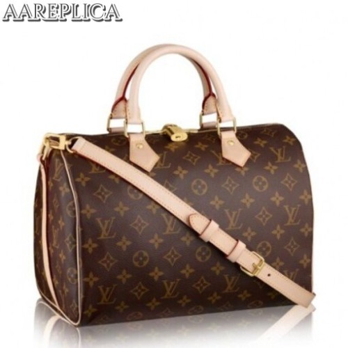 Replica Louis Vuitton Speedy Bandouliere 30 Bag Monogram M41112 BLV389