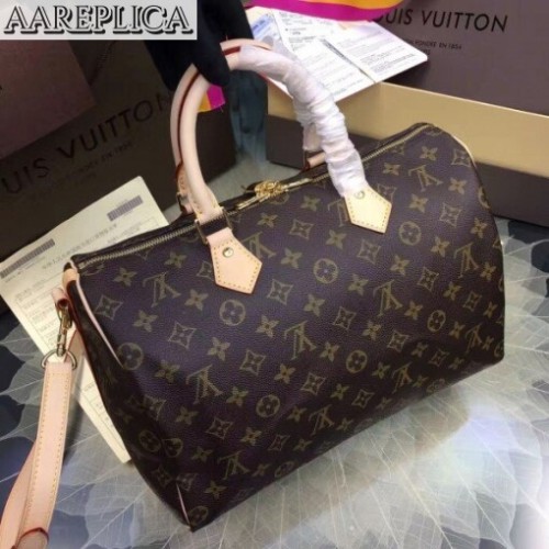 Replica Louis Vuitton Speedy Bandouliere 35 Bag Monogram M41111 BLV390