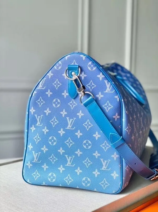 Replica Louis Vuitton Keepall Bandouliere 50 Bag Monogram Clouds M45428