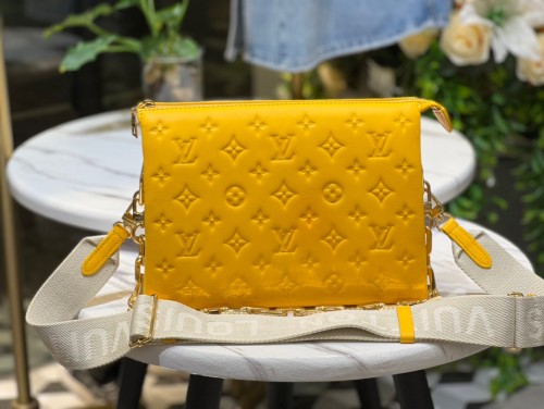 Replica Louis Vuitton Coussin PM LV Bag Yellow M20378