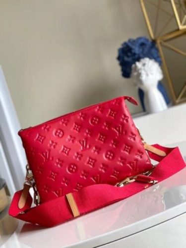 Replica Louis Vuitton Coussin PM Bag Monogram Lambskin M57792 BLV722