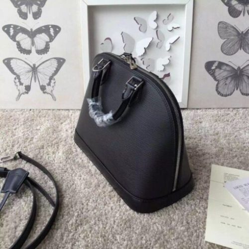 Replica Louis Vuitton Alma PM Bag In Black Epi Leather M40302 BLV198