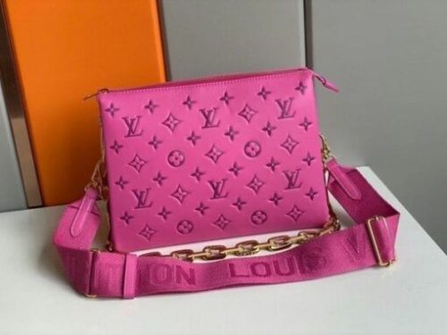 Replica Louis Vuitton Coussin PM Bag Monogram Lambskin M58628 BLV706