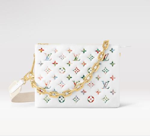 Replica Louis Vuitton Coussin PM LV Bag White M21209