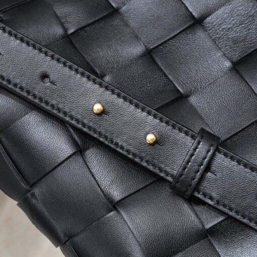 Replica Bottega Veneta BV 7466 Bowling bag Black