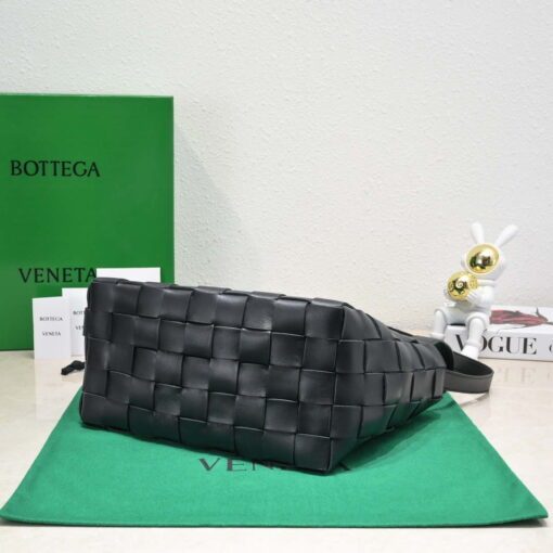 Replica Bottega Veneta BV 7466 Bowling bag Black