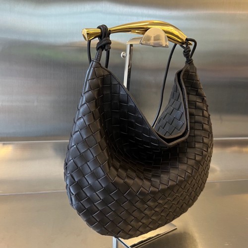 Replica Bottega Veneta BV Large Sardine in Lambskin Chocolate