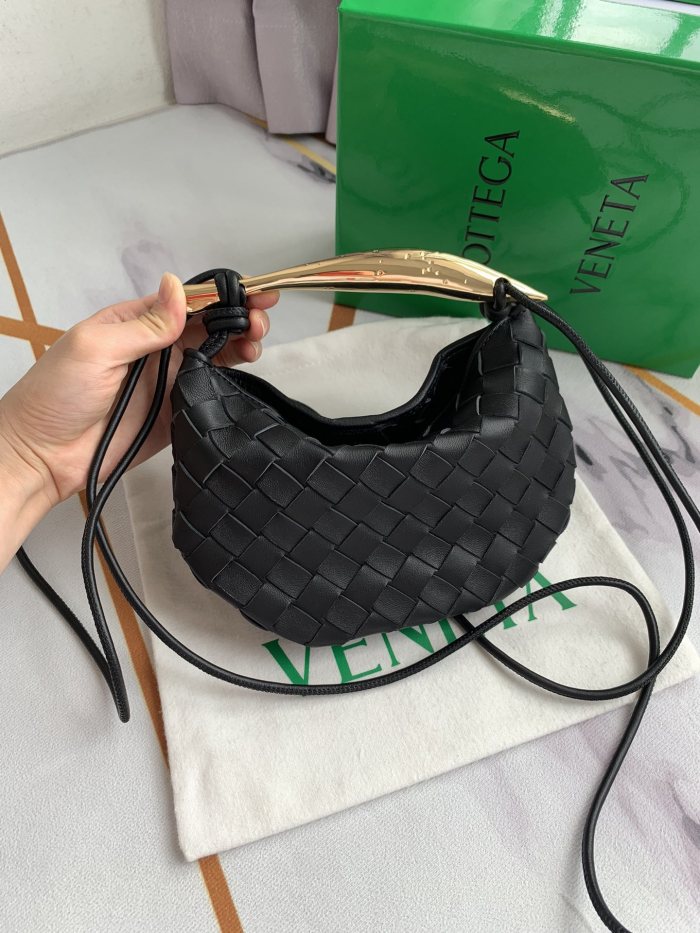 Replica Bottega Veneta BV Mini Sardine Bag Black
