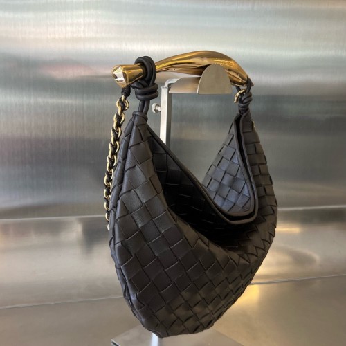 Replica Bottega Veneta BV Classic Sardine in Lambskin Chocolate