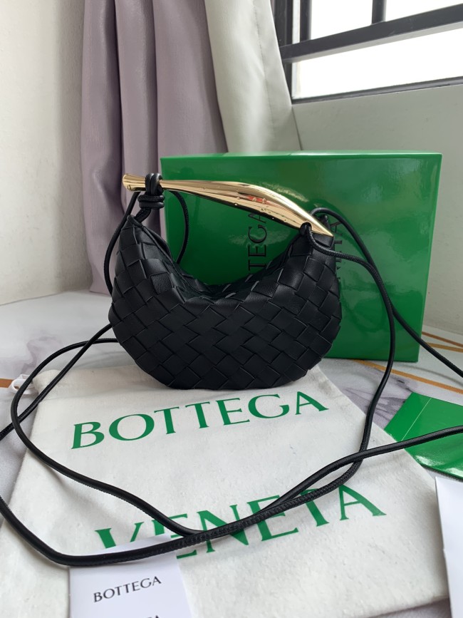 Replica Bottega Veneta BV Mini Sardine Bag Black