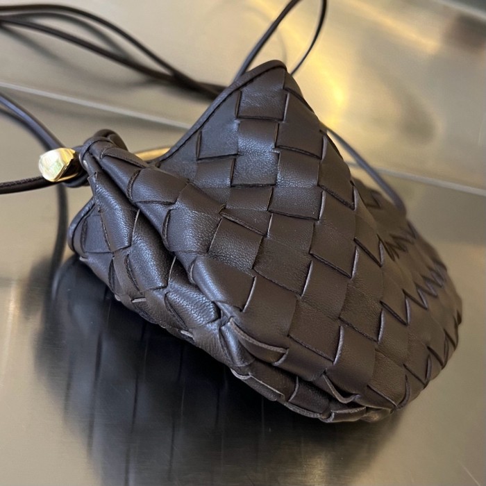 Replica Bottega Veneta BV Mini Sardine Bag Chocolate