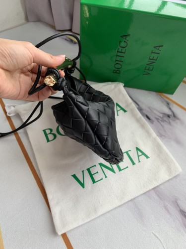 Replica Bottega Veneta BV Mini Sardine Bag Black