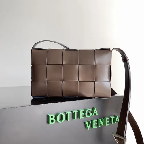 Replica Bottega Veneta BV Cassette Cross-body Bag  Brown