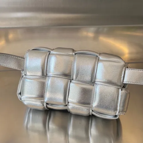 Replica Bottega Veneta BV Belt-Cassette Bag Silver