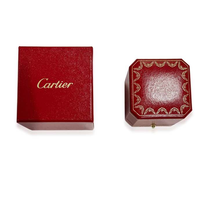 Cartier 1895 Diamond Solitaire Engagement Ring in Platinum G VS1 0.35 CTW