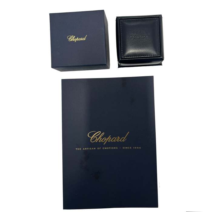 18k White Gold Chopard My Happy Hearts Diamond Single Stud Earring, 0.12ctw